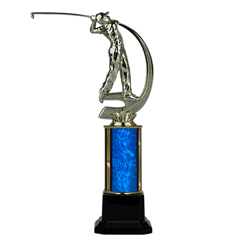 Trofeo de Tubo con Figura Serie 41 de Golf